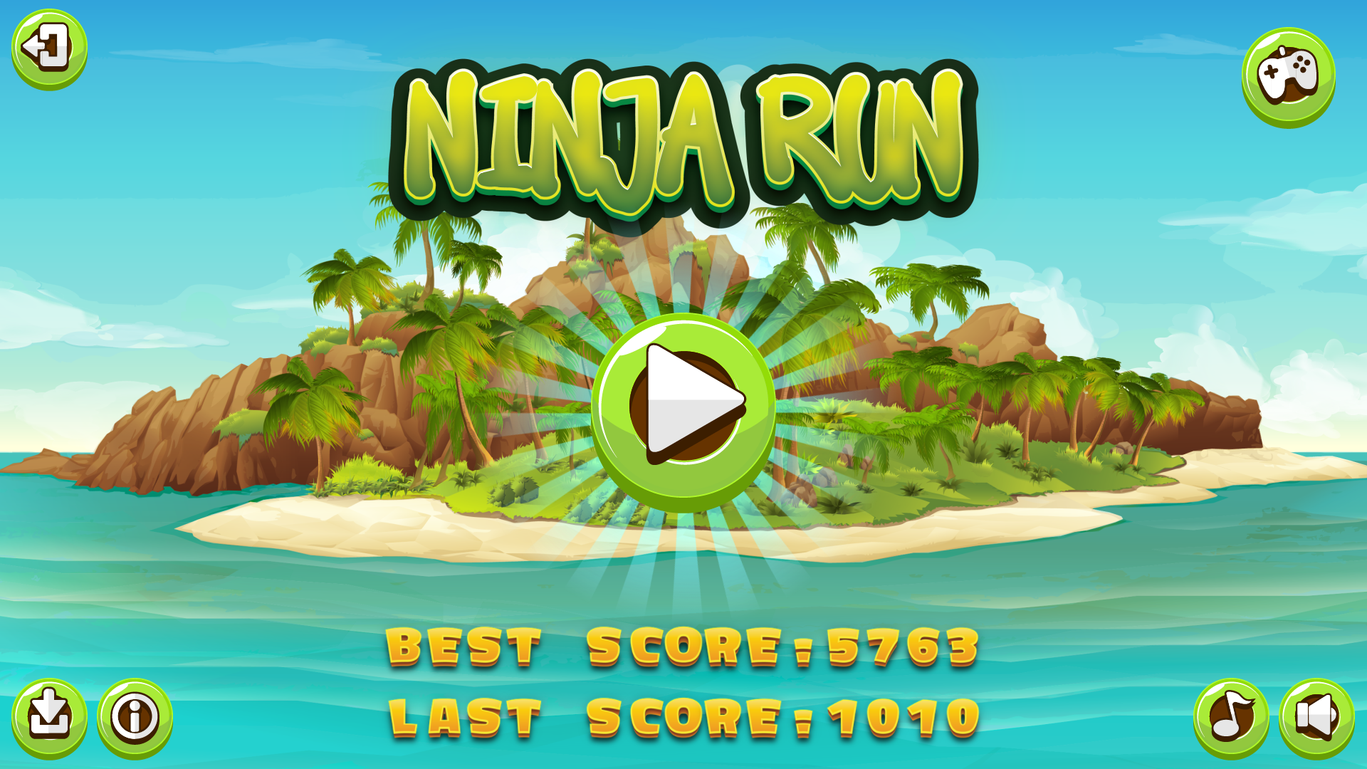Ninja Run game image